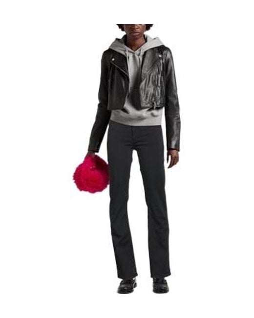 Rag & Bone Black High-Rise Bootcut Jeans