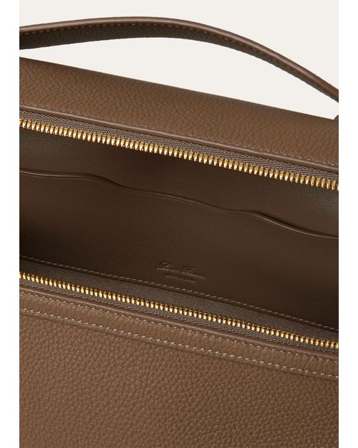 Loro Piana Brown Extra Softy Bag L29 Shoulder Bag