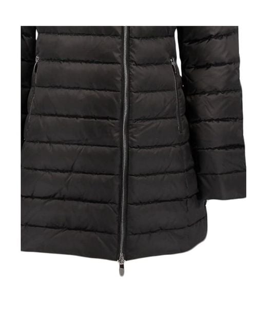 Armani Jeans Black Quilted Down Jacket