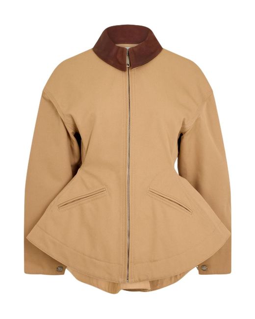 McQueen Natural Oversized Jacket