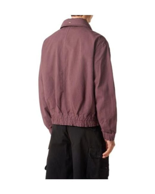 Our Legacy Purple Dual-Zipper Jacket for men