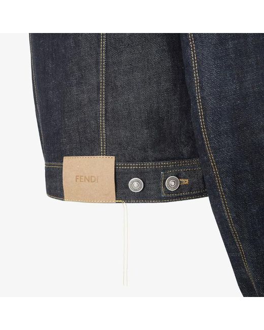 Fendi Blue Denim Jacket