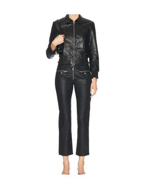 R13 Black Leather Jacket