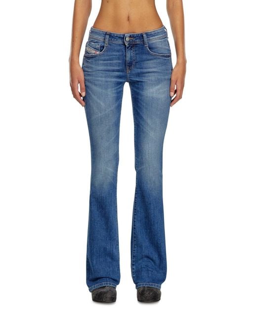 DIESEL Blue 1969 D-Ebbey Flared Bootcut Jeans