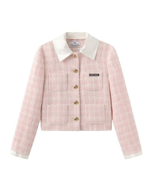 Marissa Chiara Pink Lapel Jacket