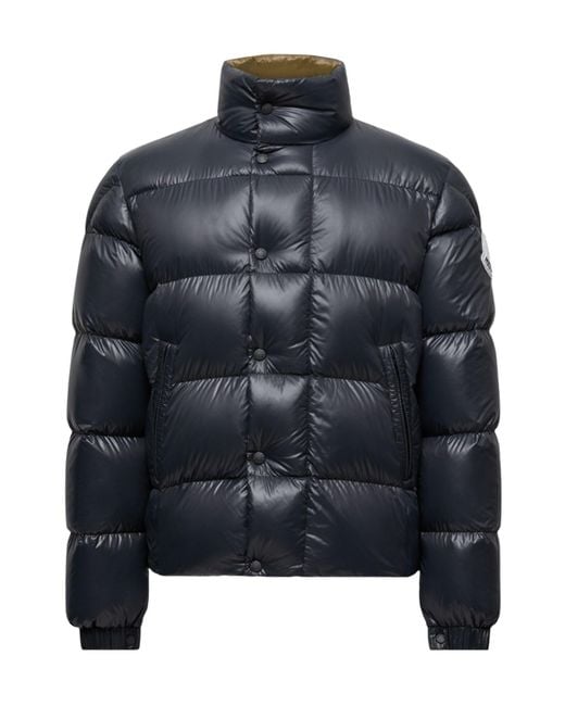 Moncler Blue Tripiti Short Down Jacket for men
