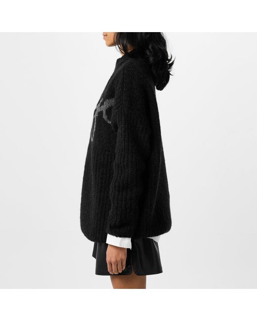 Boss Black Loose Crew Neck Sweater
