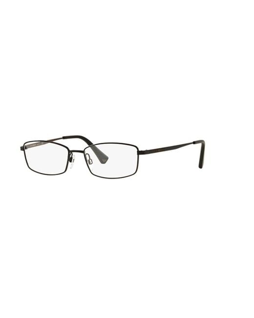 Emporio Armani White Square Flat Mirror