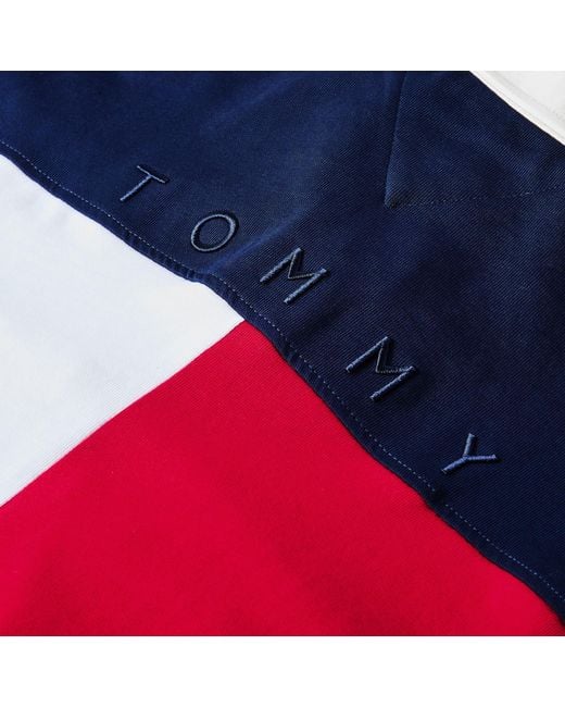 Tommy Hilfiger Blue Short Sleeve Polo Shirt for men