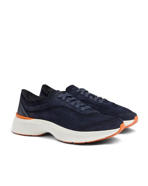 Santoni Blue Bounce Sneakers for men