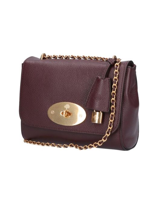 Mulberry Purple Small Lily Crossbody Bag