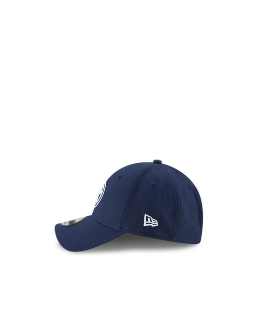 KTZ Blue 9 Forty Embroidery Baseball Cap for men