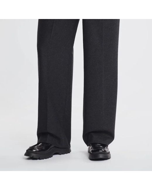 Hogan Black H692 Round-Toe Loafers for men