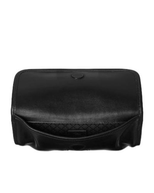 Gucci Black Web Trademark Small Belt Bag for men