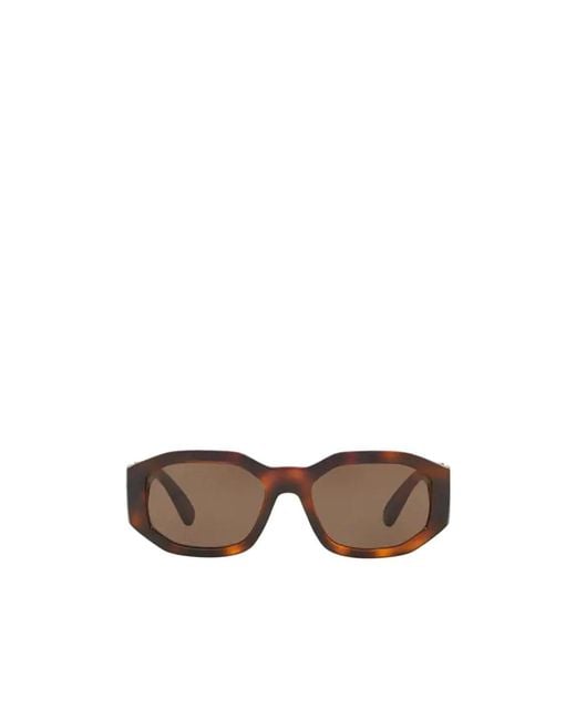 Versace Multicolor Eyewear Rectangular Frame Sunglasses for men
