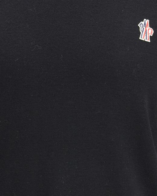 Moncler Blue Long-Sleeved Knitwear for men