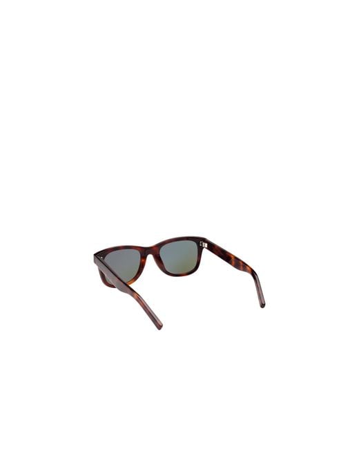 Saint Laurent White Eyewear Sl 51 Rectangular Sunglasses for men