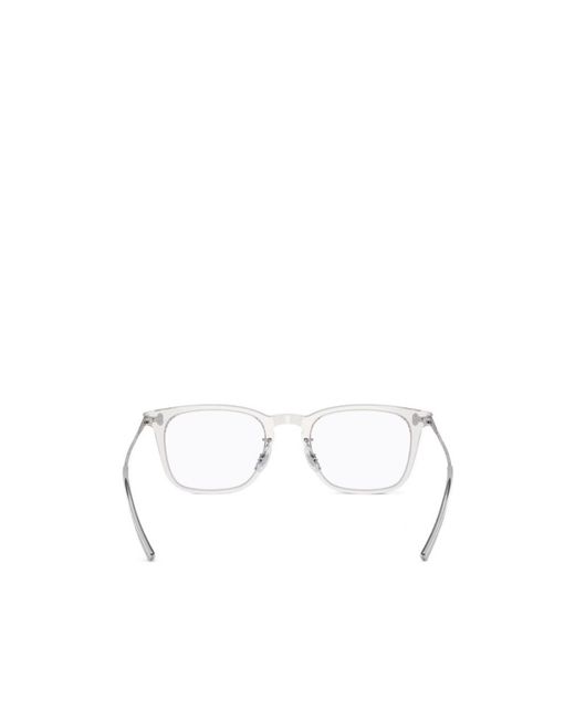 Oliver Peoples White Loftin Glasses for men