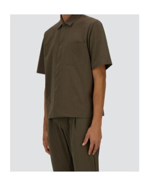Herno Gray Seer-Crease Shirt for men