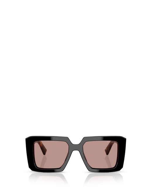 Prada Multicolor Square Frame Sunglasses