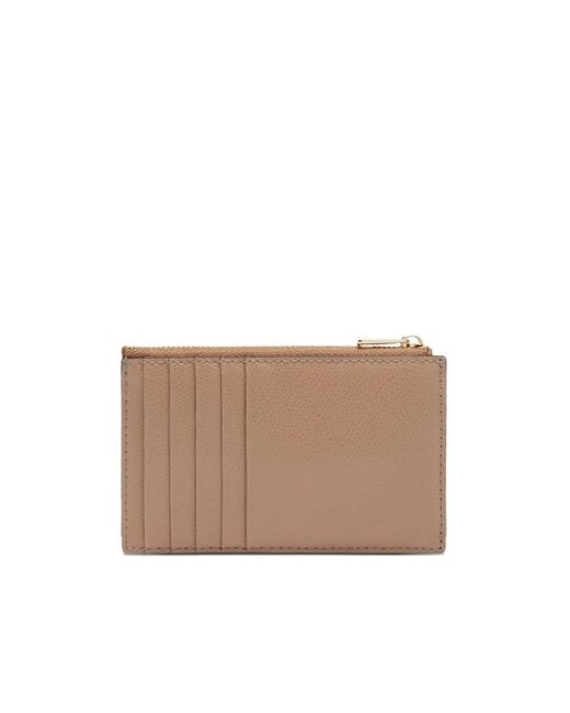 Furla Natural Zipper Clip