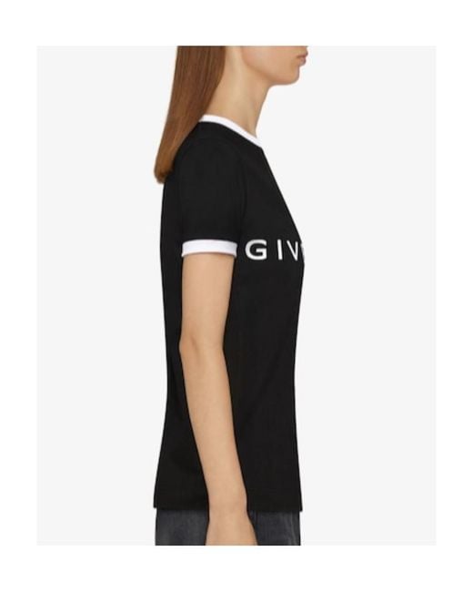 Givenchy Black Archetype Crew Neck T-Shirt