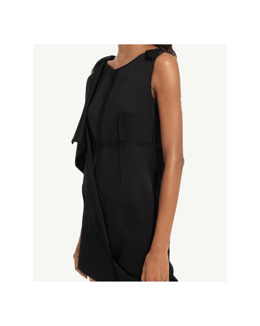 MM6 by Maison Margiela Black Sleeveless Maxi Dress