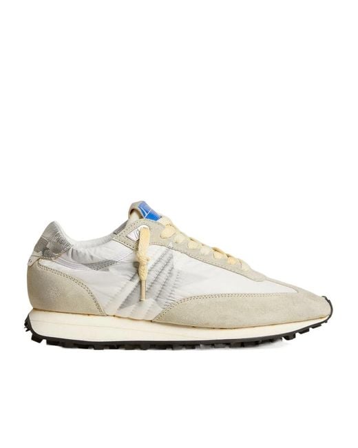 Golden Goose Deluxe Brand White Running Marathon Low-Top Sneakers for men