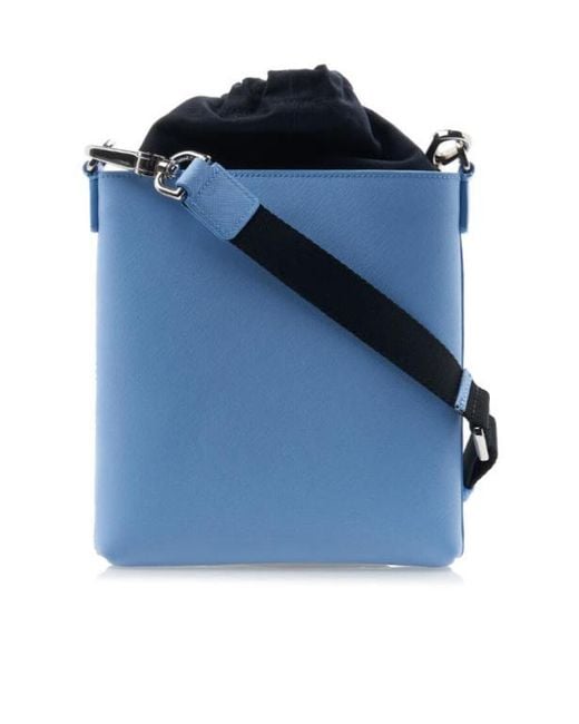 Vivienne Westwood Blue Logo Shoulder Bag