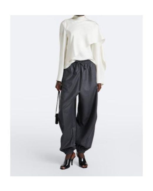 Rohe Black Virgin Wool Balloon Pants