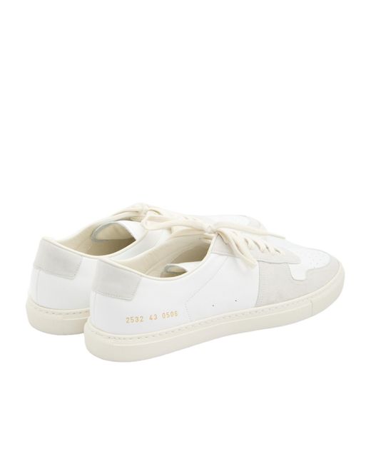 Common Projects White Bball Low-Top Sneakers for men