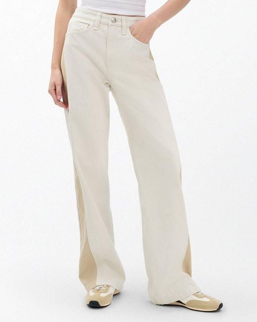 Rag & Bone White Belt Loops Jeans