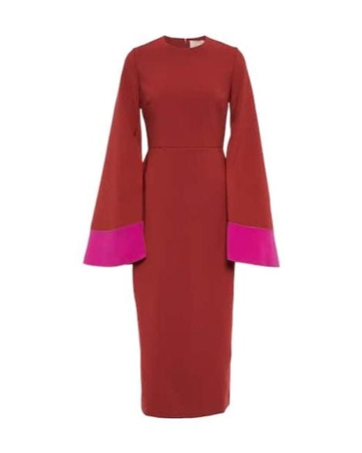Roksanda Red Zimara Midi Dress
