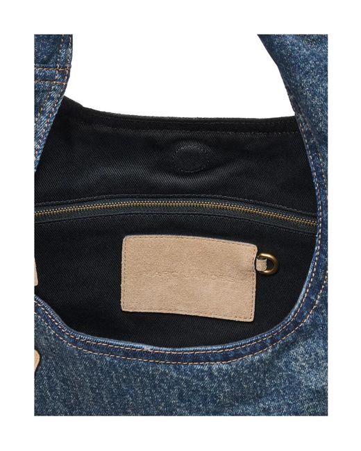 Marc Jacobs Blue The Denim Cargo Sack Bag