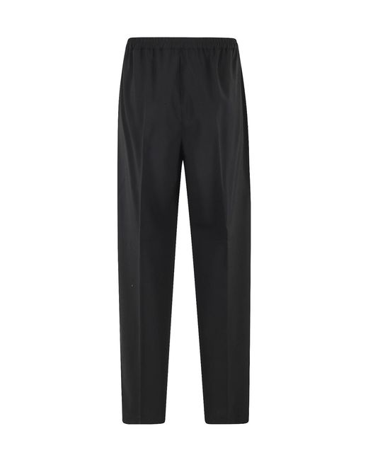 Seventy Black Straight-Leg Trousers