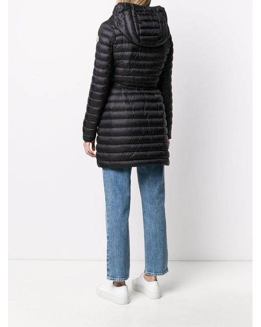 Moncler Black Hooded Down Jacket
