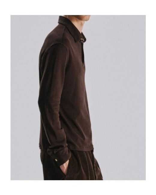 The Row Brown Reyes Polo for men