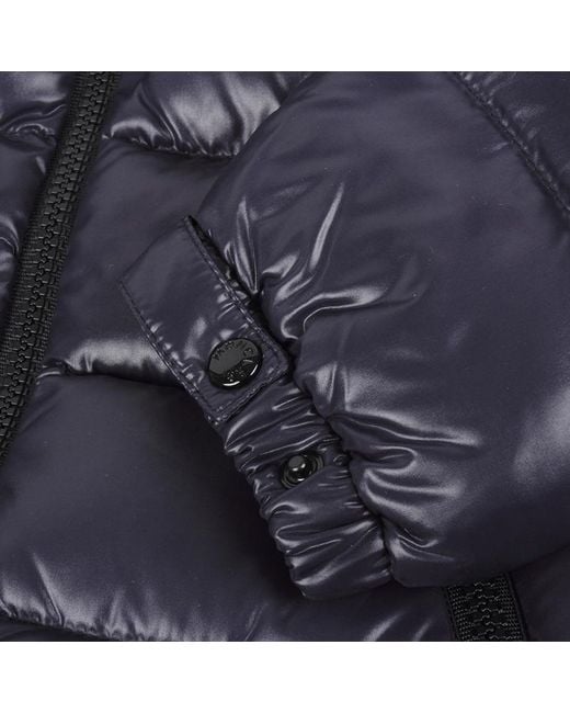 Moncler Blue Bady Short Down Jacket