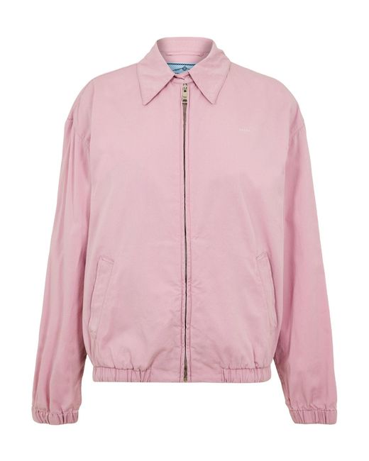 Prada Pink Long-Sleeve Casual Jacket