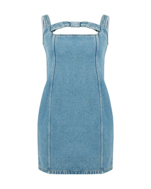 Nina Ricci Blue Denim Mini Dress