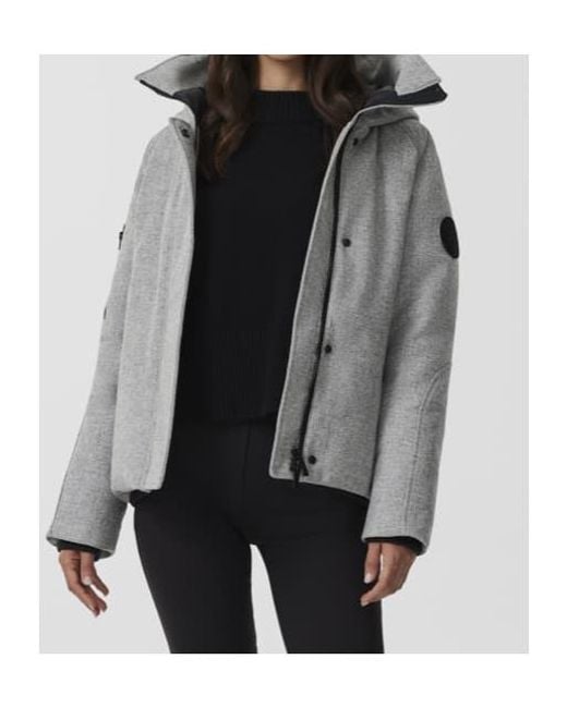 Canada Goose Gray Everleigh Bomber Jacket