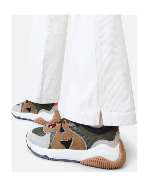Hogan Gray H597 Lace-Up Sneakers