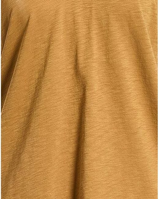 Rag & Bone Yellow V-Neck Short-Sleeved T-Shirt