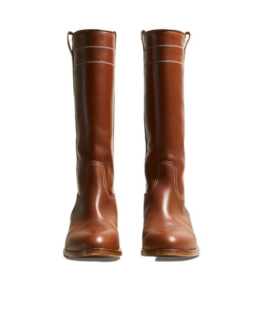 Fay Brown Tall Riding Boot