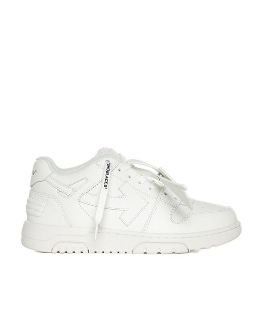 Off-White c/o Virgil Abloh White Out Of Office Lace-Up Sneakers