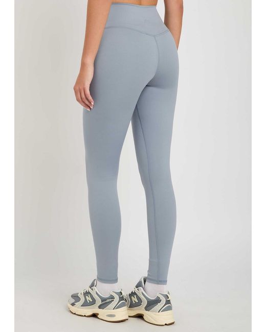 Varley Blue High-Stretch Leggings