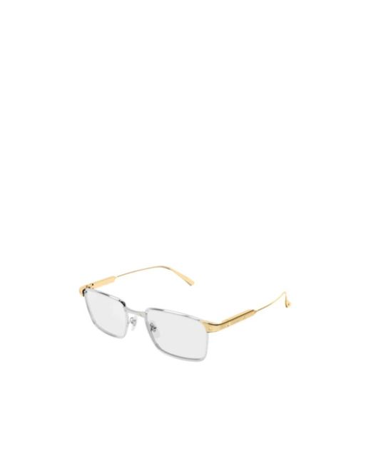 Cartier White Square Frame Glasses for men