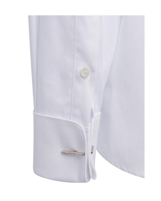 Dondup White Long-Sleeve Shirt