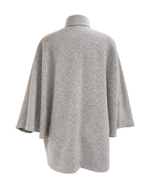 Eleventy Gray Zippered Coat