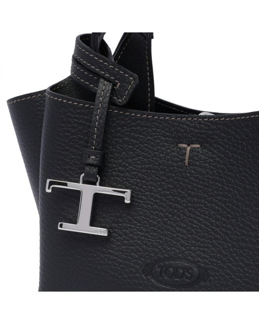 Tod's Black Apa Micro Handbag